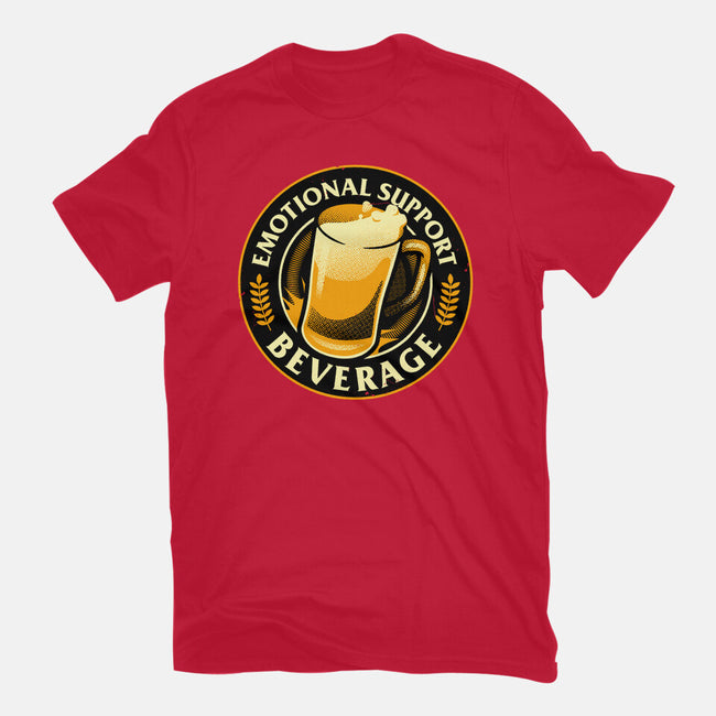Emotional Support Beverage Beer-Mens-Heavyweight-Tee-tobefonseca