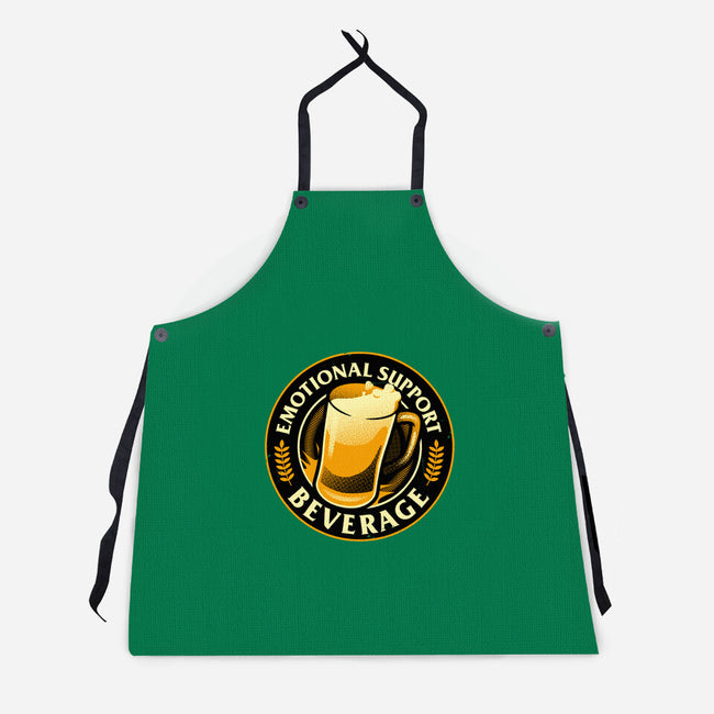 Emotional Support Beverage Beer-Unisex-Kitchen-Apron-tobefonseca