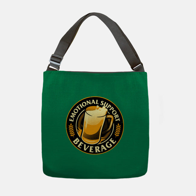 Emotional Support Beverage Beer-None-Adjustable Tote-Bag-tobefonseca