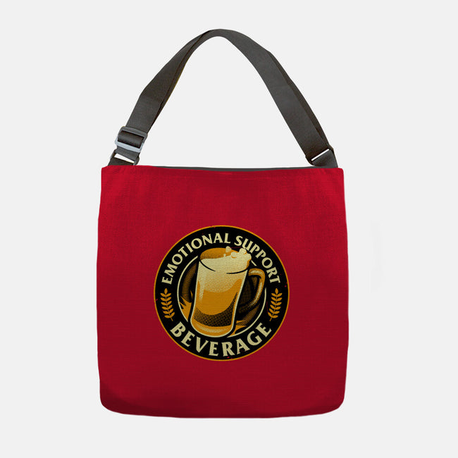 Emotional Support Beverage Beer-None-Adjustable Tote-Bag-tobefonseca