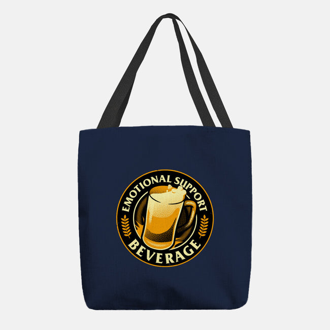 Emotional Support Beverage Beer-None-Basic Tote-Bag-tobefonseca