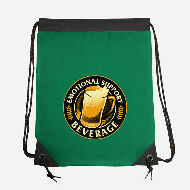 Emotional Support Beverage Beer-None-Drawstring-Bag-tobefonseca