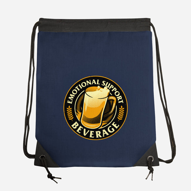 Emotional Support Beverage Beer-None-Drawstring-Bag-tobefonseca