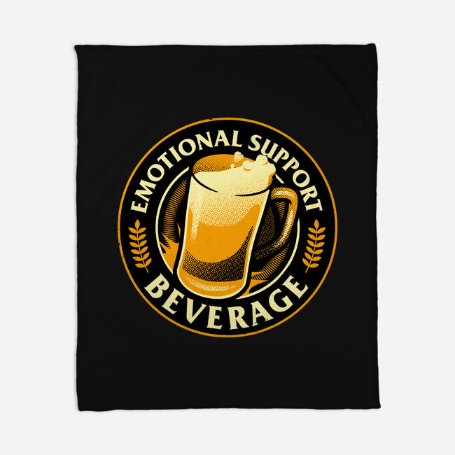 Emotional Support Beverage Beer-None-Fleece-Blanket-tobefonseca