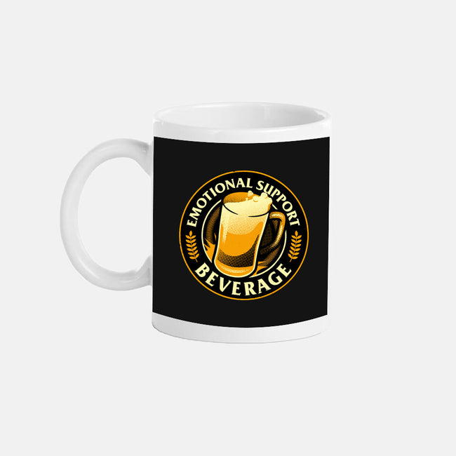 Emotional Support Beverage Beer-None-Mug-Drinkware-tobefonseca