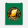 Emotional Support Beverage Beer-None-Matte-Poster-tobefonseca