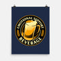 Emotional Support Beverage Beer-None-Matte-Poster-tobefonseca