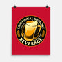 Emotional Support Beverage Beer-None-Matte-Poster-tobefonseca