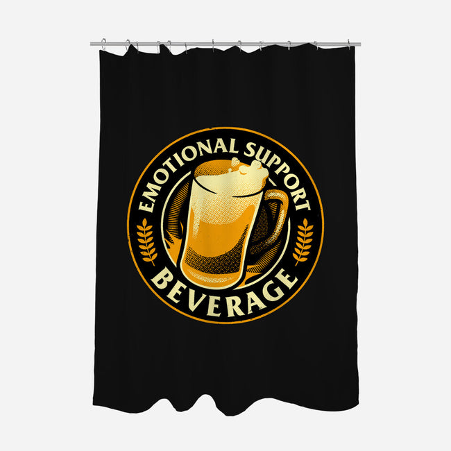 Emotional Support Beverage Beer-None-Polyester-Shower Curtain-tobefonseca