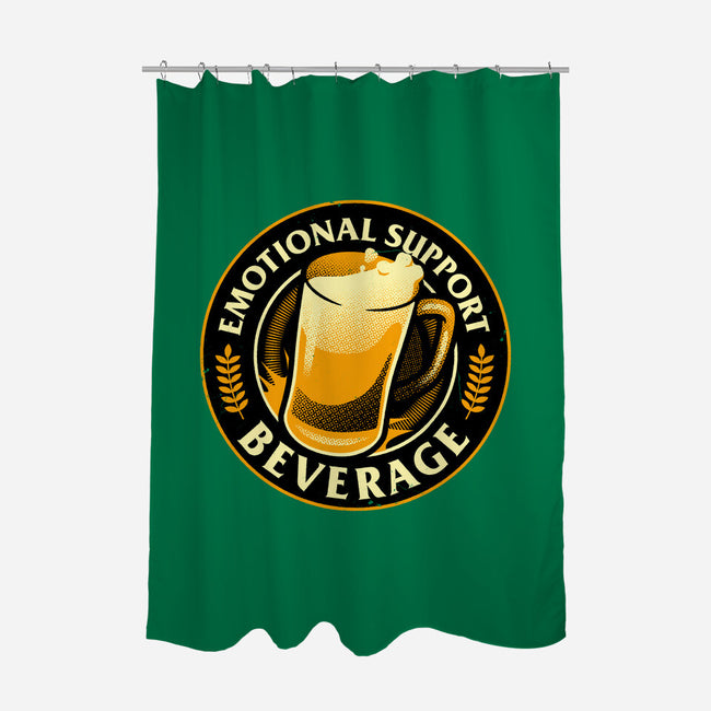 Emotional Support Beverage Beer-None-Polyester-Shower Curtain-tobefonseca