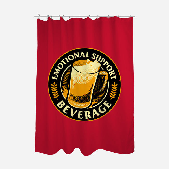 Emotional Support Beverage Beer-None-Polyester-Shower Curtain-tobefonseca