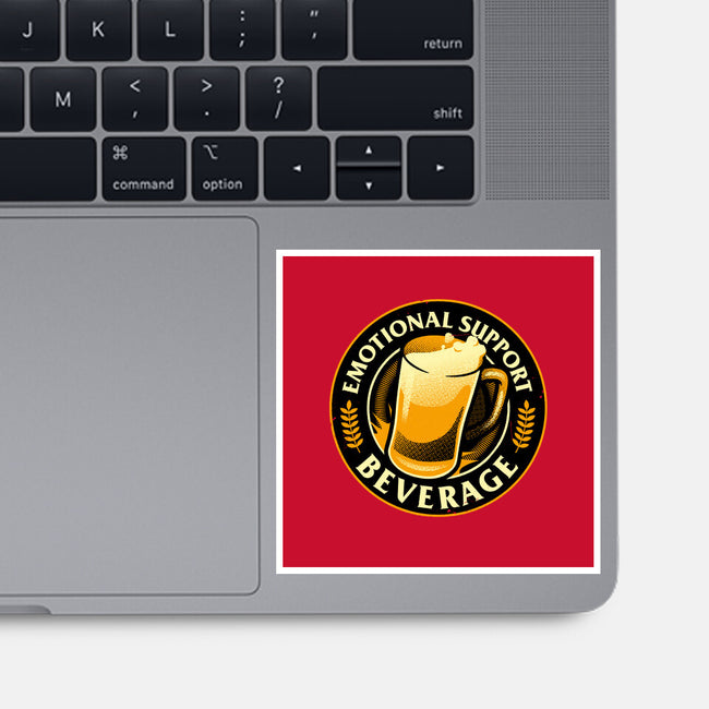 Emotional Support Beverage Beer-None-Glossy-Sticker-tobefonseca