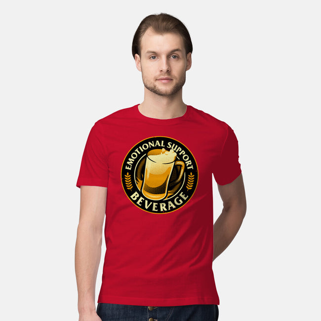 Emotional Support Beverage Beer-Mens-Premium-Tee-tobefonseca