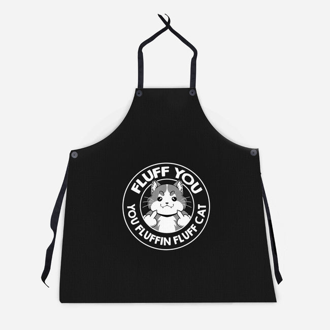 Fluff You You Fluffin Fluff Cat-Unisex-Kitchen-Apron-tobefonseca