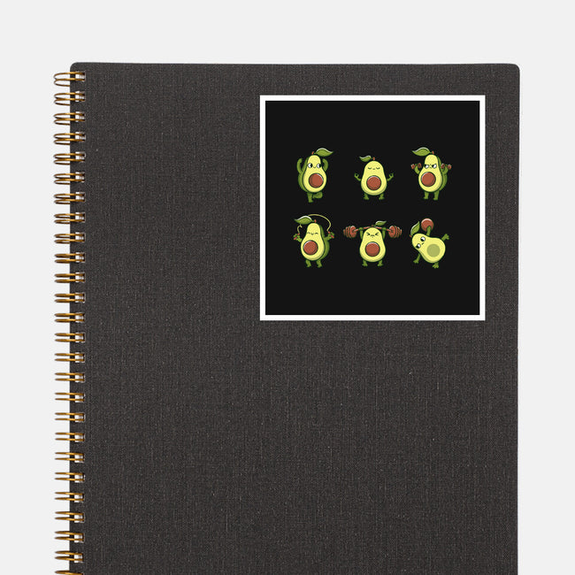 Avocardio-None-Glossy-Sticker-tobefonseca