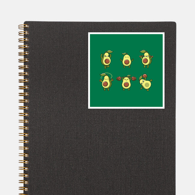 Avocardio-None-Glossy-Sticker-tobefonseca