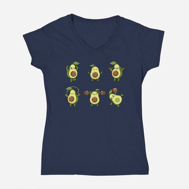 Avocardio-Womens-V-Neck-Tee-tobefonseca