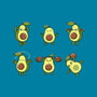 Avocardio-None-Glossy-Sticker-tobefonseca