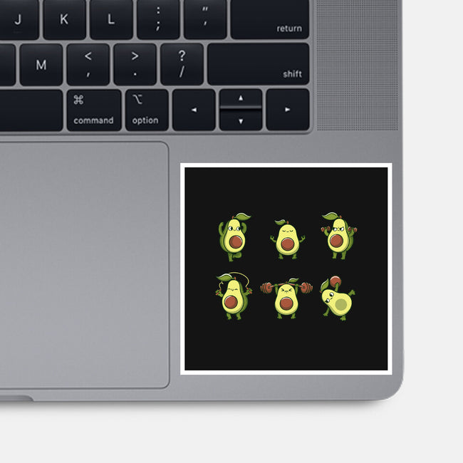 Avocardio-None-Glossy-Sticker-tobefonseca
