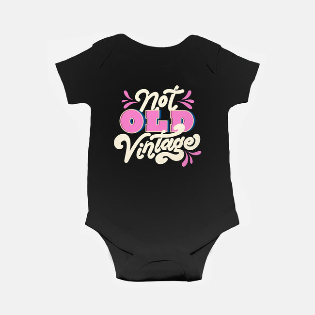 Not Old Vintage-Baby-Basic-Onesie-tobefonseca