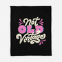 Not Old Vintage-None-Fleece-Blanket-tobefonseca