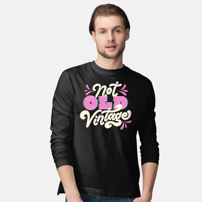 Not Old Vintage-Mens-Long Sleeved-Tee-tobefonseca