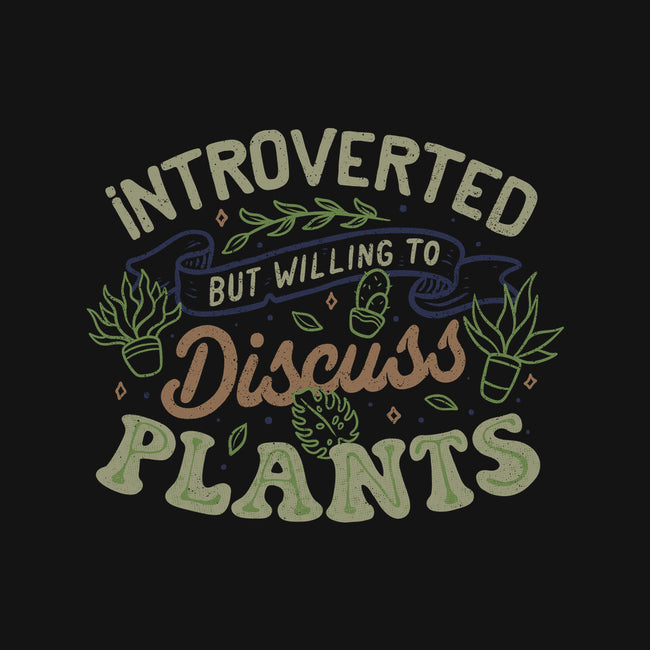 Introverted But Willing To Discuss Plants-Mens-Long Sleeved-Tee-tobefonseca