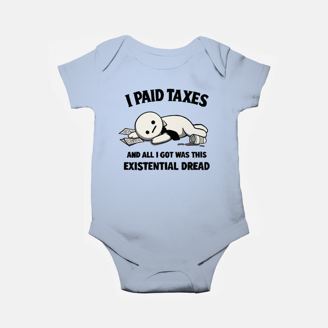 I Paid Taxes-Baby-Basic-Onesie-Loobs
