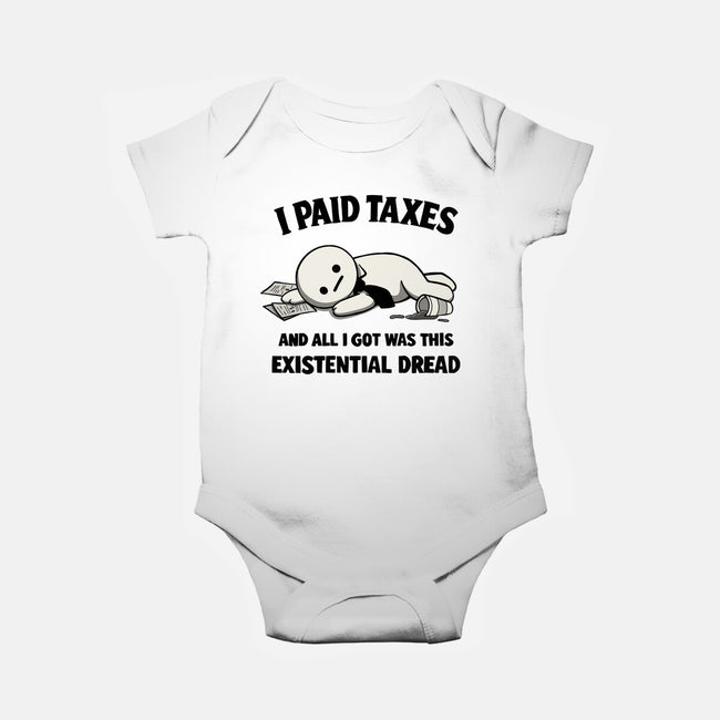 I Paid Taxes-Baby-Basic-Onesie-Loobs