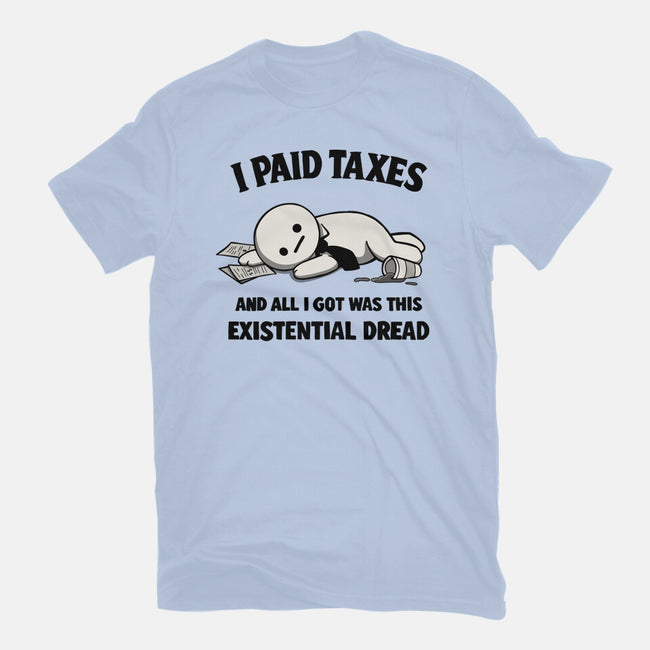 I Paid Taxes-Womens-Fitted-Tee-Loobs