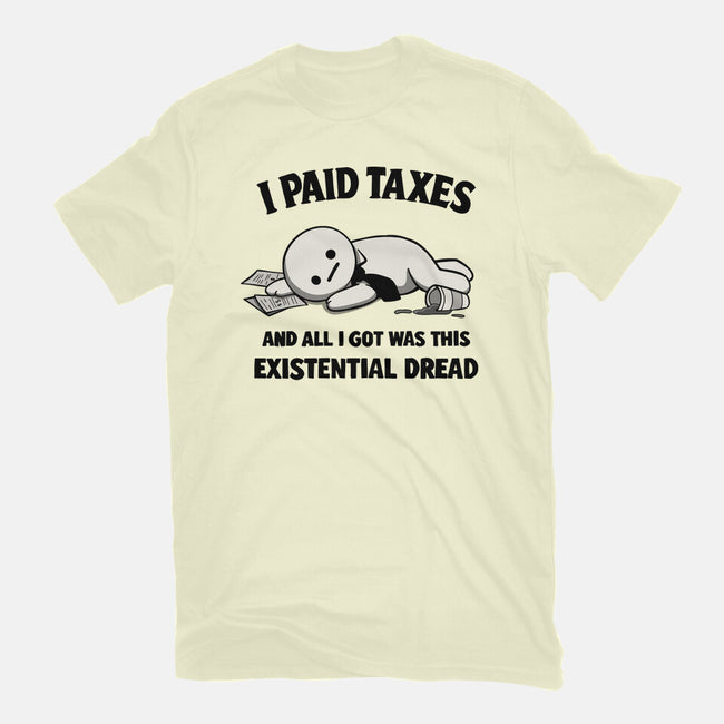 I Paid Taxes-Mens-Basic-Tee-Loobs