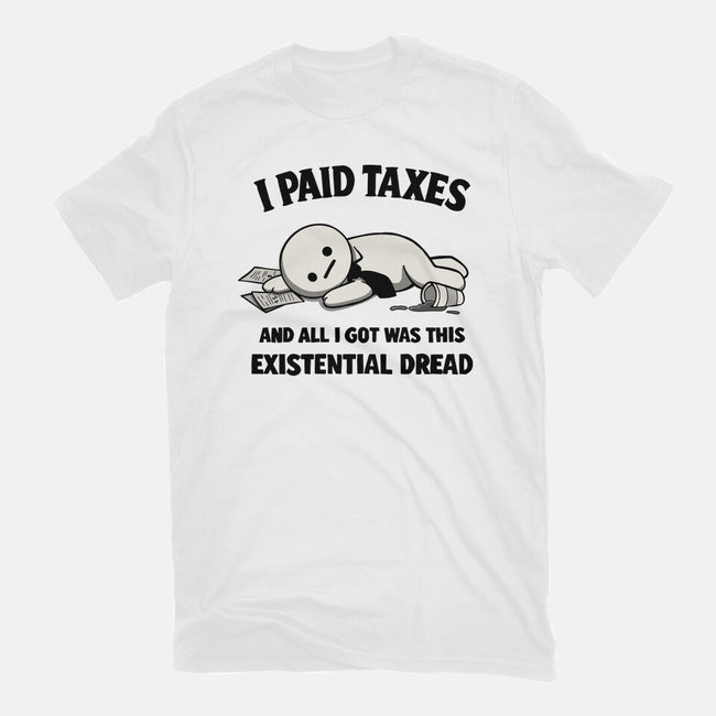 I Paid Taxes-Mens-Basic-Tee-Loobs