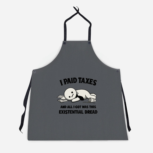 I Paid Taxes-Unisex-Kitchen-Apron-Loobs