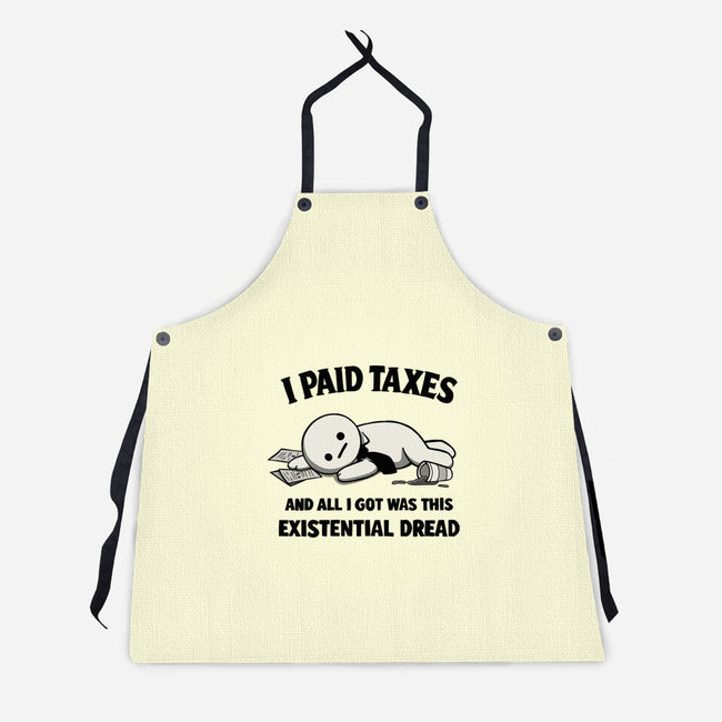 I Paid Taxes-Unisex-Kitchen-Apron-Loobs