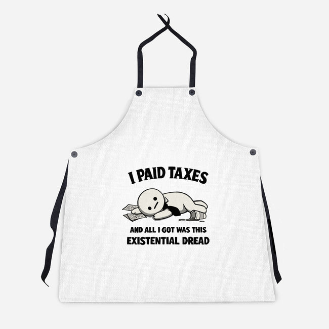 I Paid Taxes-Unisex-Kitchen-Apron-Loobs