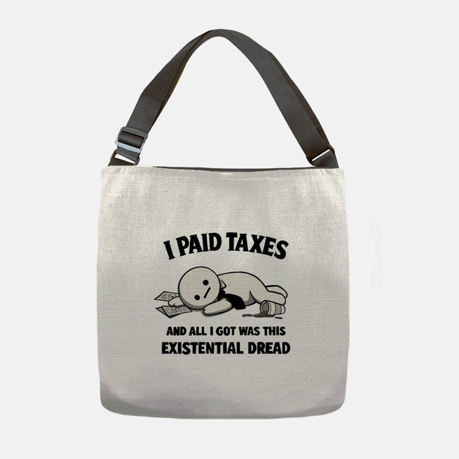 I Paid Taxes-None-Adjustable Tote-Bag-Loobs