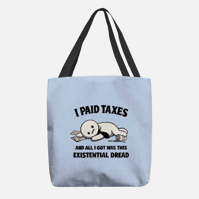 I Paid Taxes-None-Basic Tote-Bag-Loobs