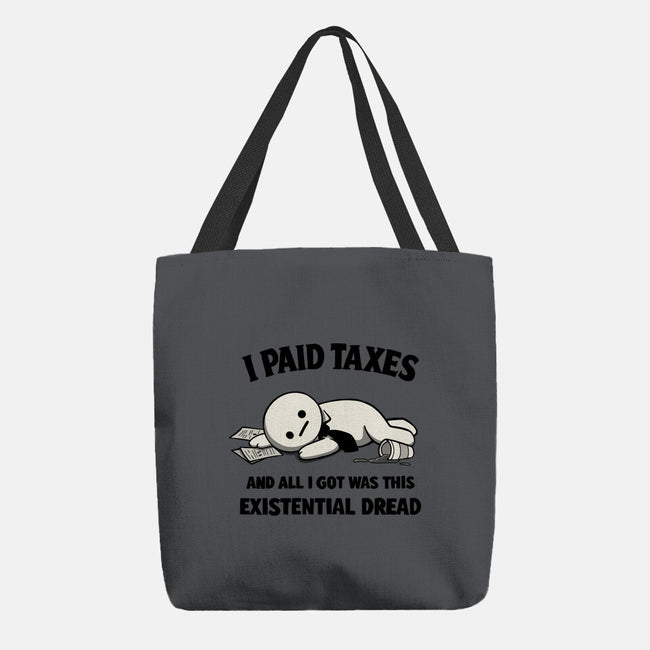 I Paid Taxes-None-Basic Tote-Bag-Loobs
