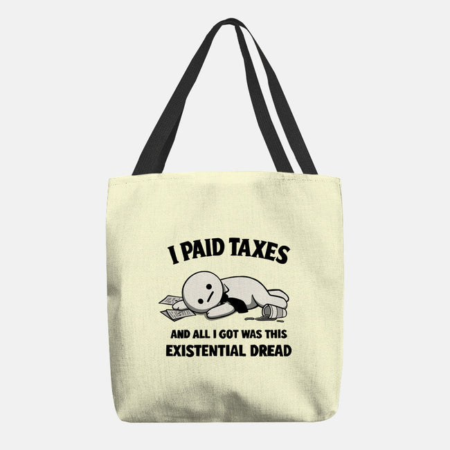 I Paid Taxes-None-Basic Tote-Bag-Loobs