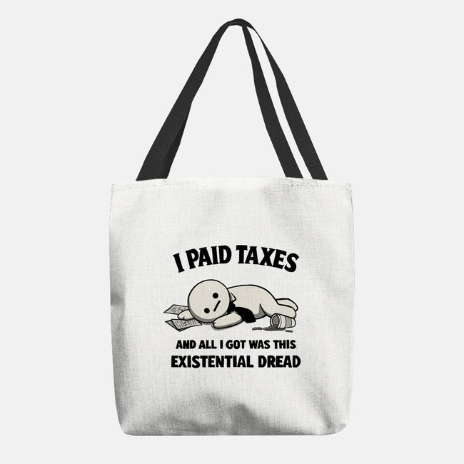 I Paid Taxes-None-Basic Tote-Bag-Loobs