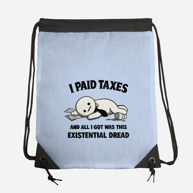 I Paid Taxes-None-Drawstring-Bag-Loobs