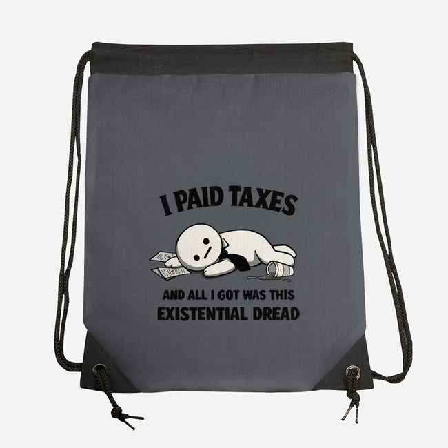 I Paid Taxes-None-Drawstring-Bag-Loobs