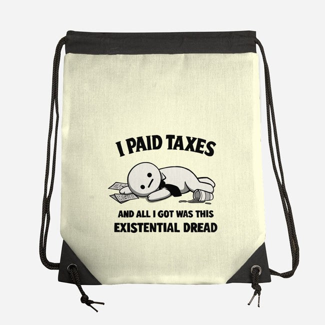 I Paid Taxes-None-Drawstring-Bag-Loobs