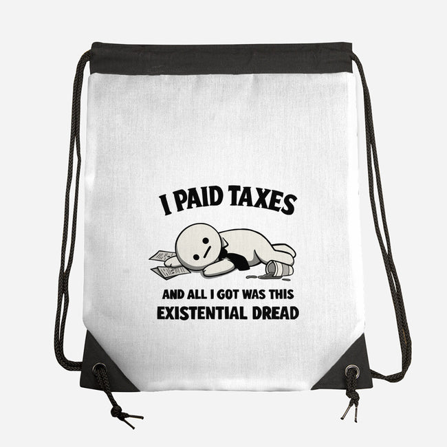 I Paid Taxes-None-Drawstring-Bag-Loobs