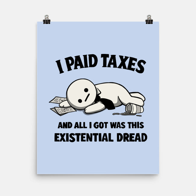 I Paid Taxes-None-Matte-Poster-Loobs
