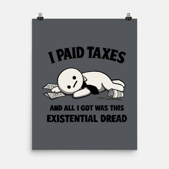 I Paid Taxes-None-Matte-Poster-Loobs