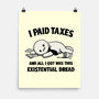 I Paid Taxes-None-Matte-Poster-Loobs