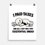 I Paid Taxes-None-Matte-Poster-Loobs