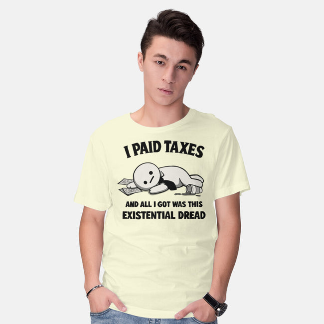 I Paid Taxes-Mens-Basic-Tee-Loobs