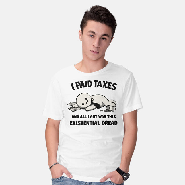 I Paid Taxes-Mens-Basic-Tee-Loobs